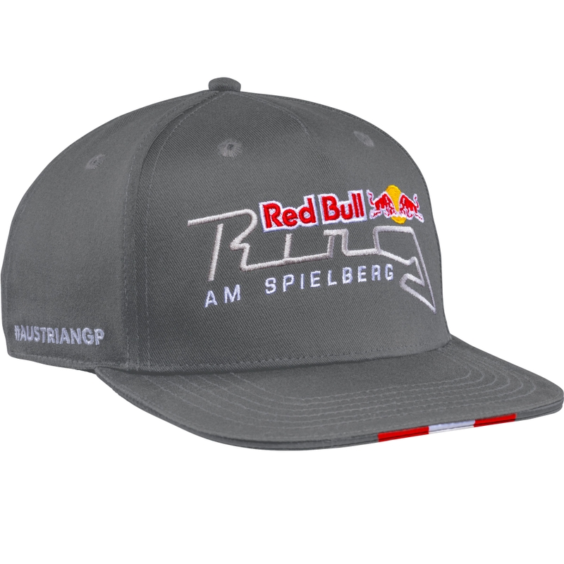 Cappellino piatto grigio Red Bull Racing per il GP d'Austria