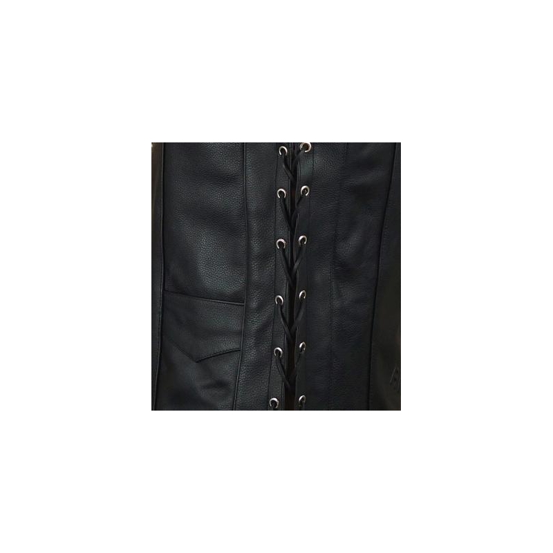 Gilet da moto in pelle RSA Eagle