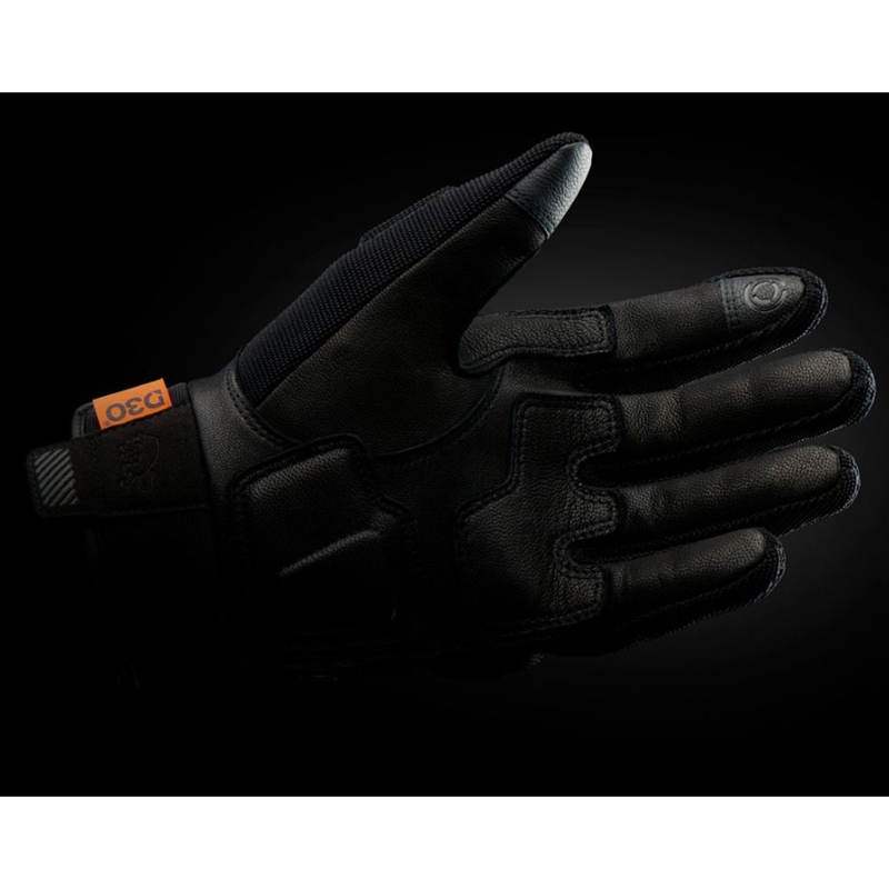 Guanti da moto Furygan Jet D3O Evo neri-verdi