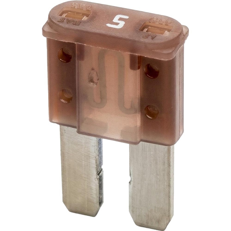 Fusibile piatto MIKRO II 5 A, 10 pezzi.