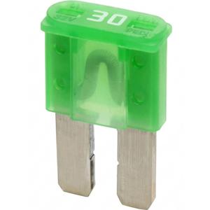 Fusibile piatto MIKRO II 30 A, 10 pezzi.