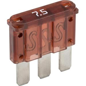 Fusibile piatto MIKRO III 7,5 A, 10 pezzi.