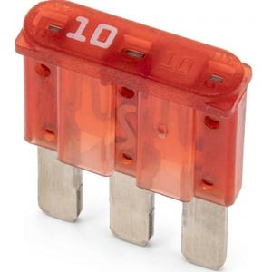 Fusibile piatto MIKRO III 10 A, 10 pezzi.