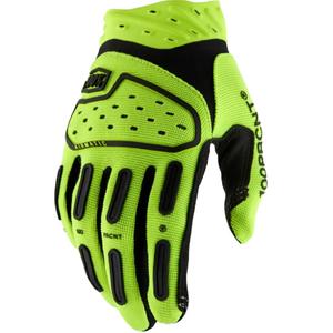 Guanti da motocross 100% Airmatic 2 giallo fluo