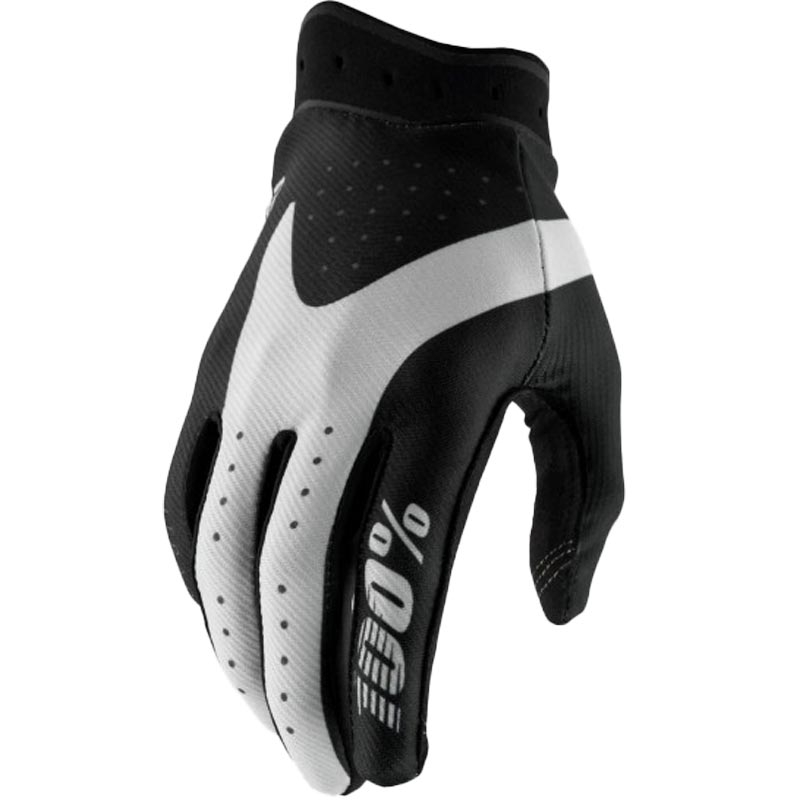 Guanti da motocross 100% iTrack neri