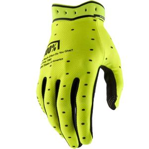Guanti da motocross 100% Ridefit giallo fluo
