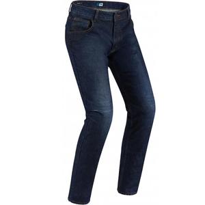 Jeans da moto con taglio PMJ Deux blu scuro