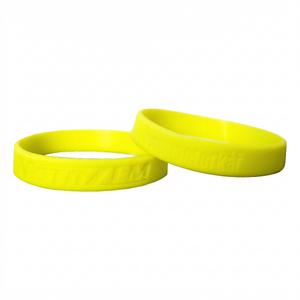 Bracciale MotoZem CZ Sono un motociclista giallo fluo