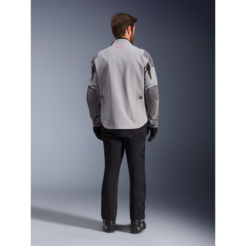 Giacca da moto Alpinestars Maxdura Drystar XF grigio chiaro-grigio scuro