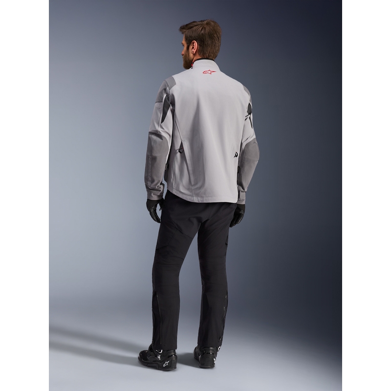 Giacca da moto Alpinestars Maxdura Drystar XF grigio chiaro-grigio scuro