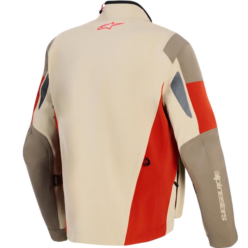 Giacca da moto Alpinestars Maxdura Drystar XF marrone-arancione