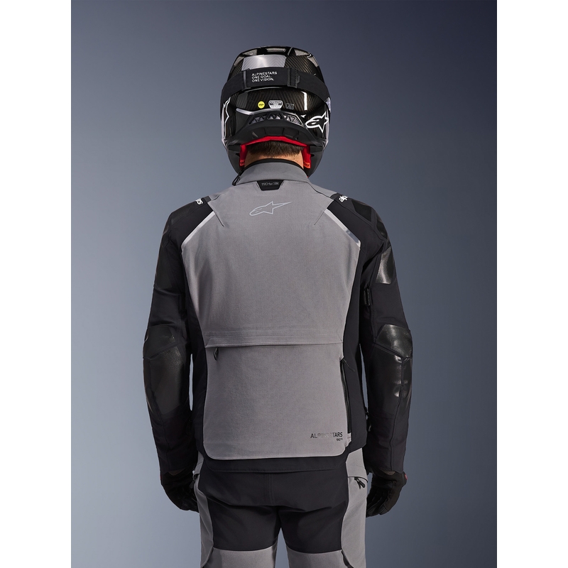 Giacca da moto Alpinestars Andes PRO Drystar XF grigio scuro-nero