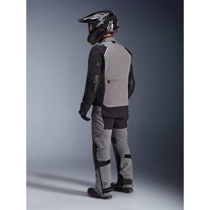 Giacca da moto Alpinestars Andes PRO Drystar XF grigio scuro-nero