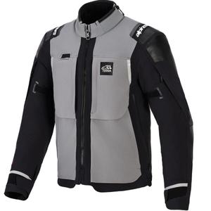 Giacca da moto Alpinestars Andes PRO Drystar XF grigio scuro-nero