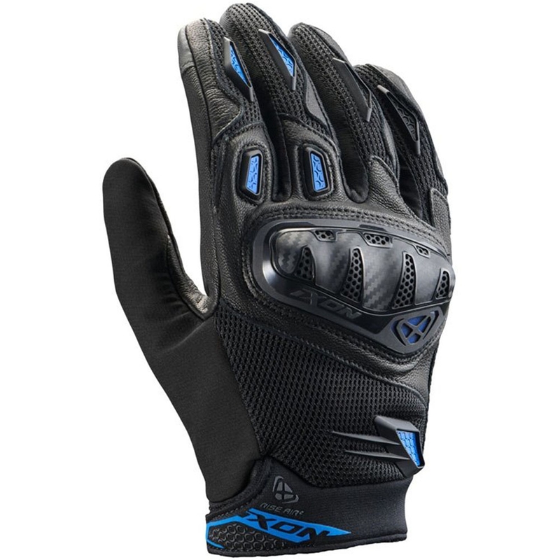 Guanti da moto IXON Rise Air 2 nero-blu