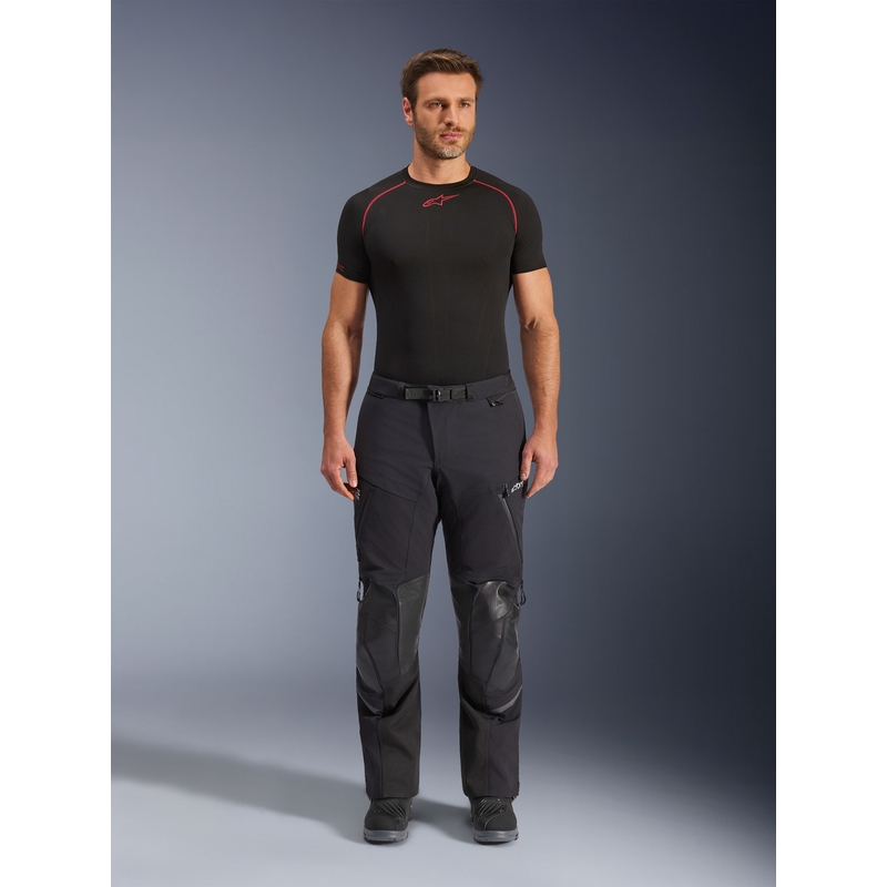 Pantaloni da moto Alpinestars Andes PRO Drystar XF neri-grigio scuro