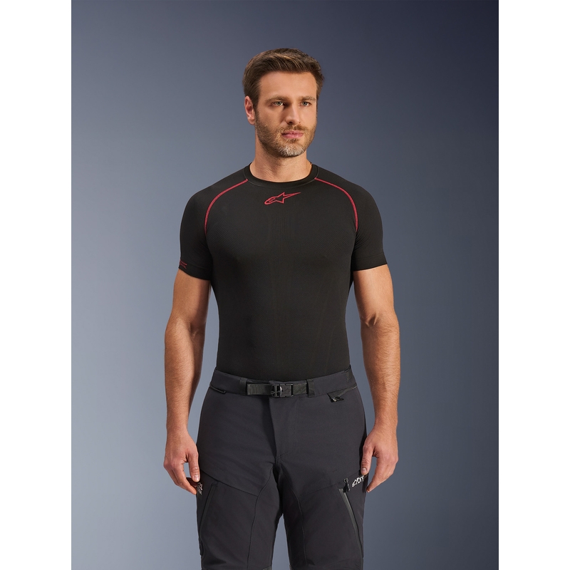 Pantaloni da moto Alpinestars Andes PRO Drystar XF neri-grigio scuro