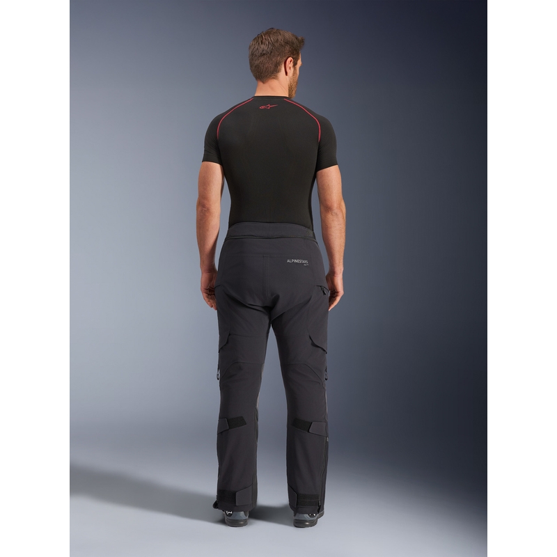 Pantaloni da moto Alpinestars Andes PRO Drystar XF neri-grigio scuro