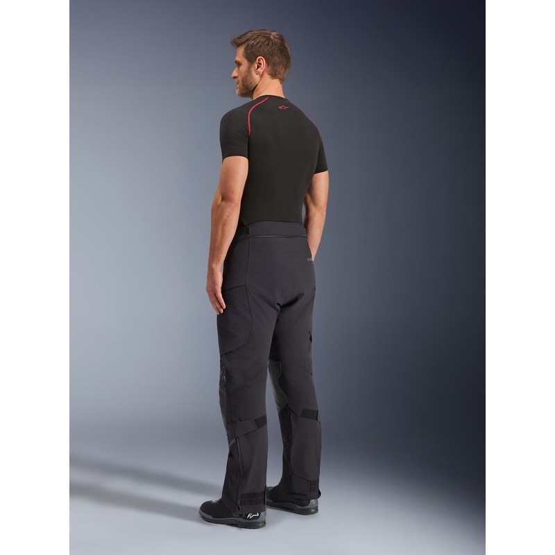 Pantaloni da moto Alpinestars Andes PRO Drystar XF neri-grigio scuro
