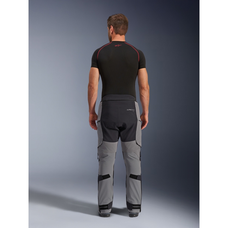 Pantaloni da moto Alpinestars Andes PRO Drystar XF grigio scuro-nero