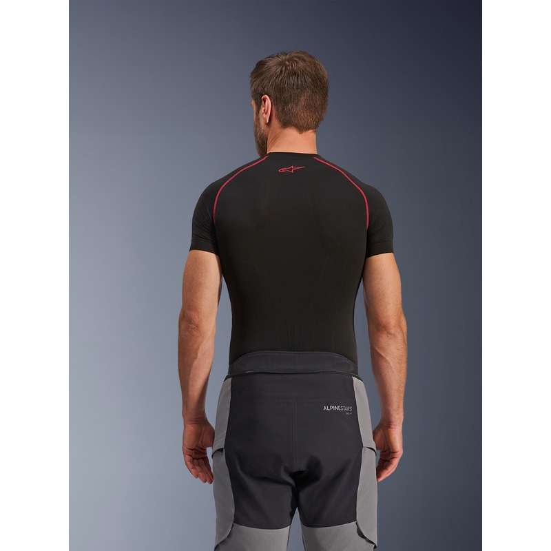 Pantaloni da moto Alpinestars Andes PRO Drystar XF grigio scuro-nero