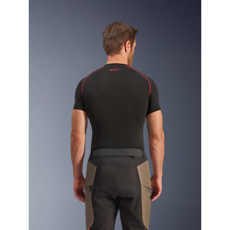 Pantaloni da moto Alpinestars Cusco Drystar marrone-nero