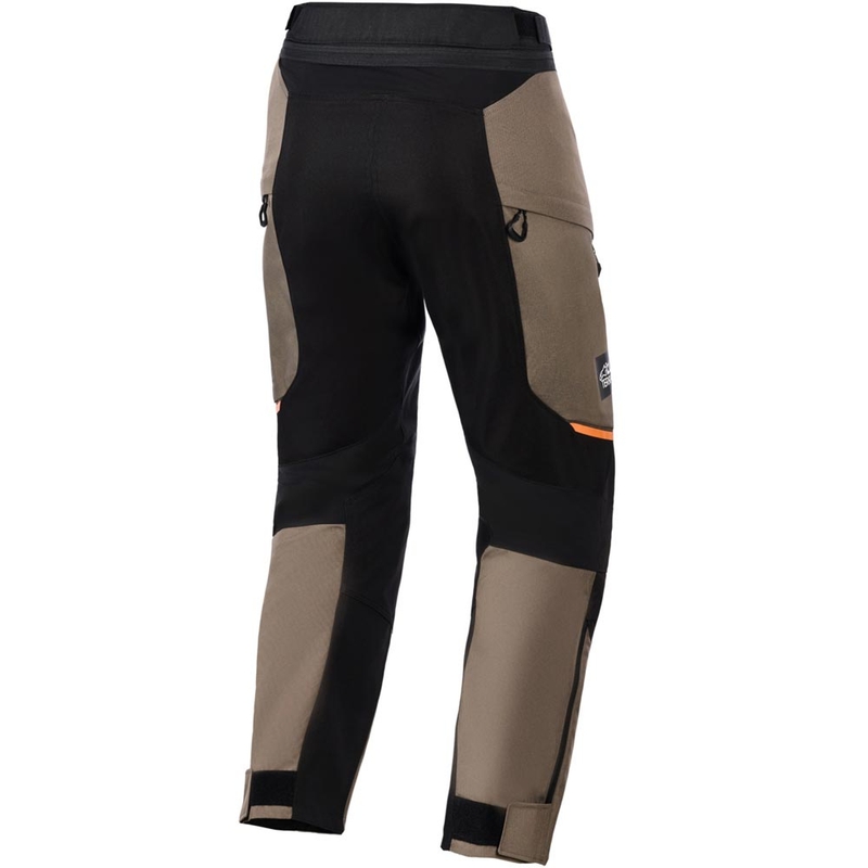 Pantaloni da moto Alpinestars Cusco Drystar marrone-nero
