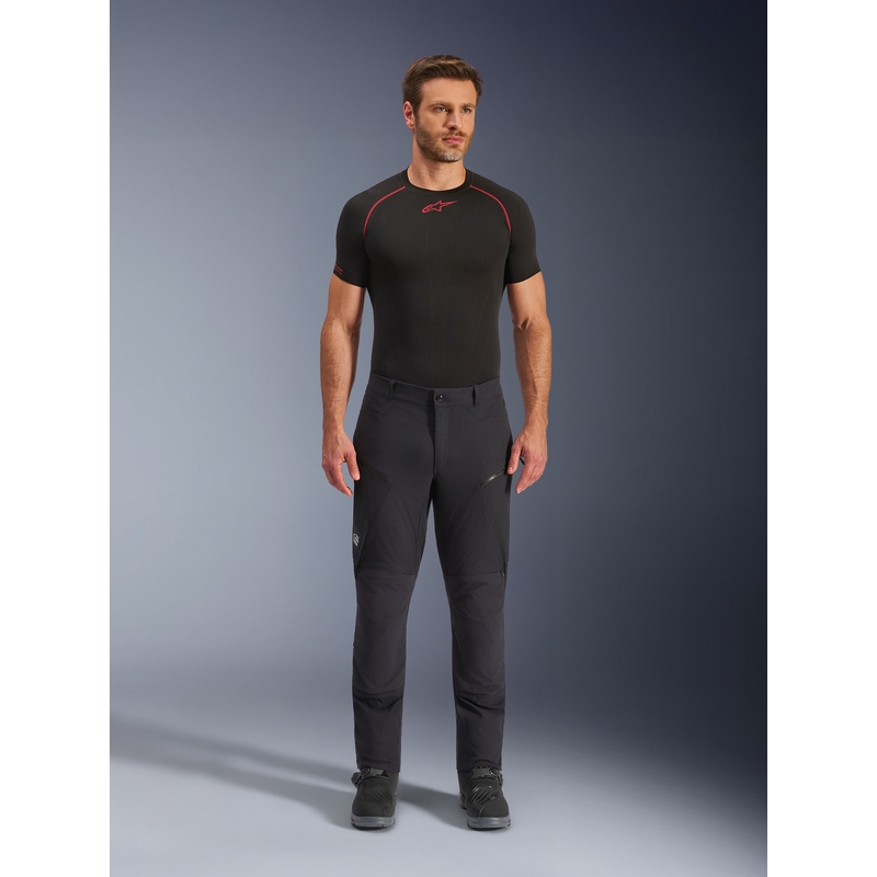 Pantaloni da moto Alpinestars Explore AST neri