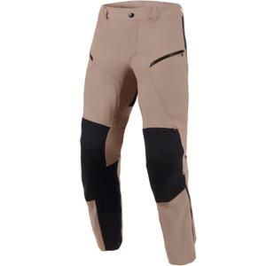 Pantaloni da moto Alpinestars Explore AST marrone-nero