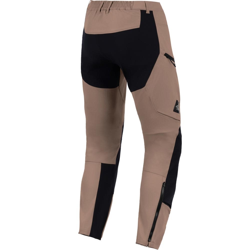 Pantaloni da moto Alpinestars Explore AST marrone-nero