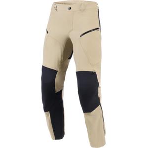 Pantaloni da moto Alpinestars Explore AST marrone chiaro-nero
