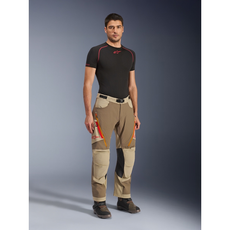 Pantaloni da moto Alpinestars Maxdura Dual marrone chiaro