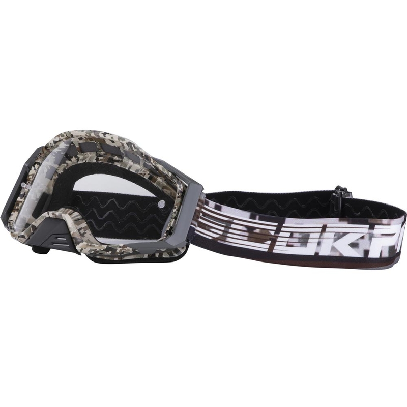 Occhiali da motocross mimetici Scorpion MX Mask.