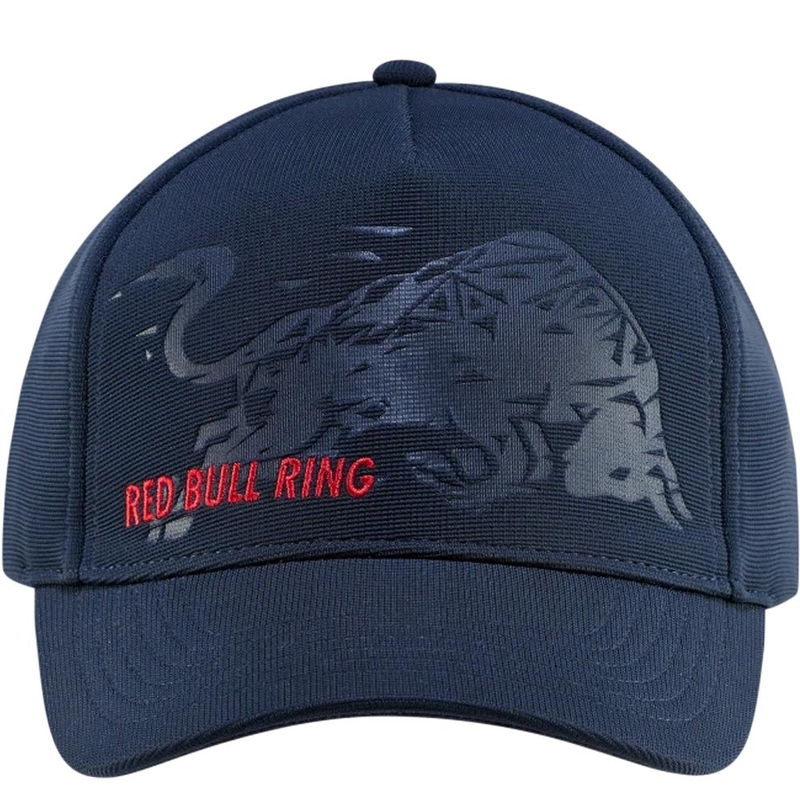 Cappellino Red Bull Racing con logo in rilievo, blu scuro