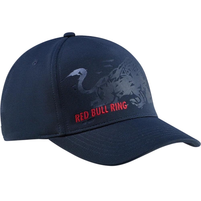 Cappellino Red Bull Racing con logo in rilievo, blu scuro