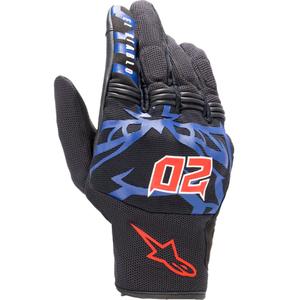 Guanti da moto Alpinestars Copper FQ20 neri-rossi-blu-bianchi