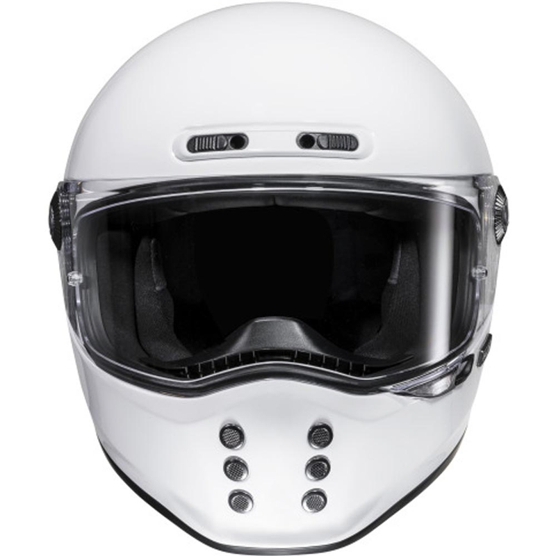 Casco integrale da moto HJC V10 Solid bianco