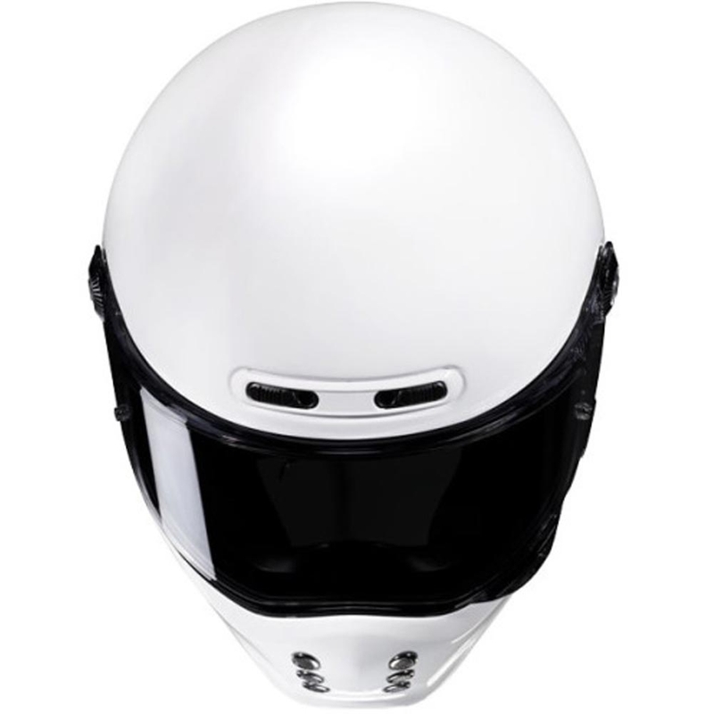 Casco integrale da moto HJC V10 Solid bianco