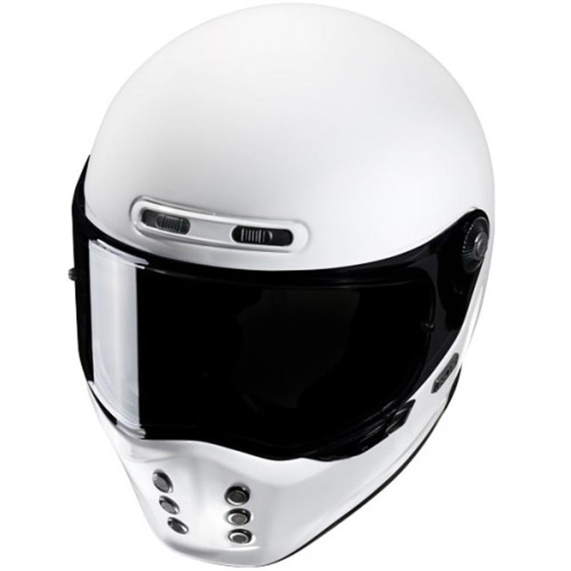 Casco integrale da moto HJC V10 Solid bianco
