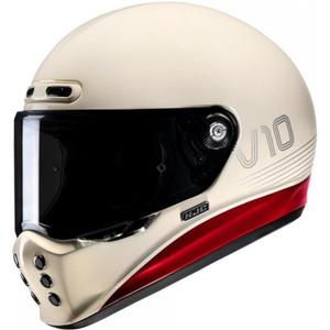 Casco integrale da moto HJC V10 Tami MC1 rosso-beige