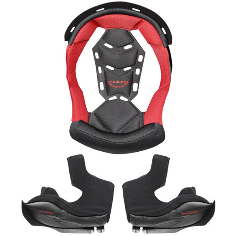Interno del casco LS2 MX701 CARBON nero