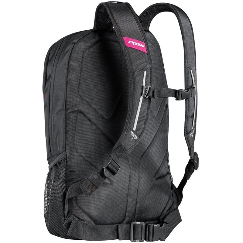 Zaino da moto IXON R-Tension 23 nero-bianco-rosa