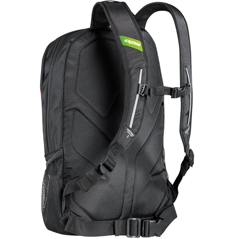 Zaino da moto IXON R-Tension 23 nero-bianco-verde