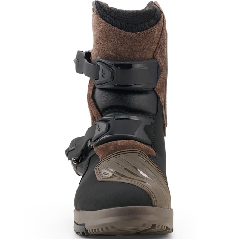 Stivali da moto Alpinestars Belize V2 Drystar marrone-nero