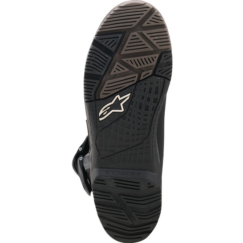 Stivali da moto Alpinestars Belize V2 Drystar marrone-nero