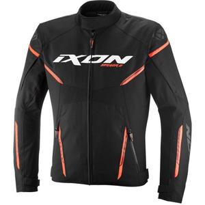 Giacca da moto IXON Striker 2 nero-arancione
