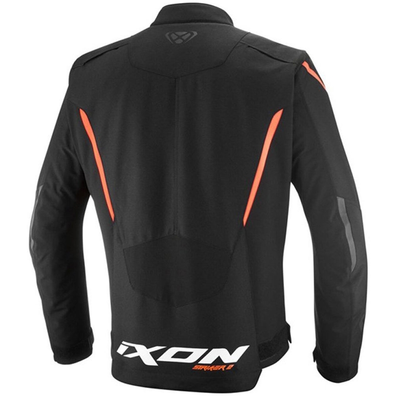 Giacca da moto IXON Striker 2 nero-arancione