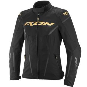 Giacca da moto da donna IXON Striker 2 Air WP Lady nero-oro