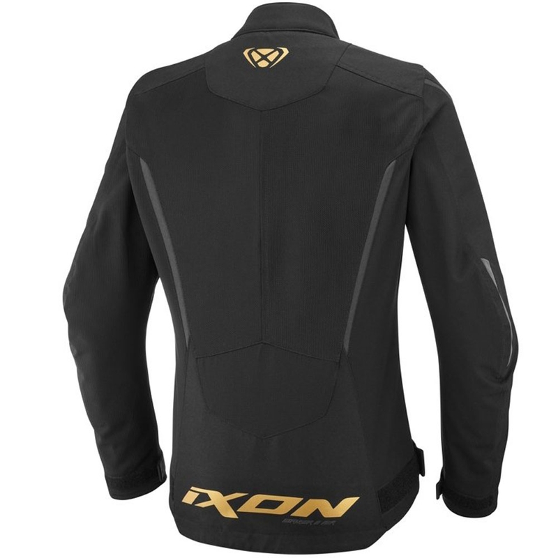 Giacca da moto da donna IXON Striker 2 Air WP Lady nero-oro