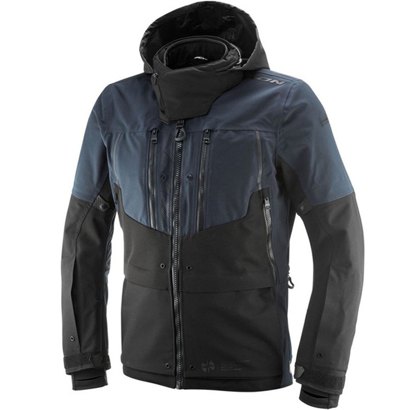 Giacca da moto IXON Asgard blu-nero